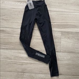 Gym shark mesh layer leggings XS